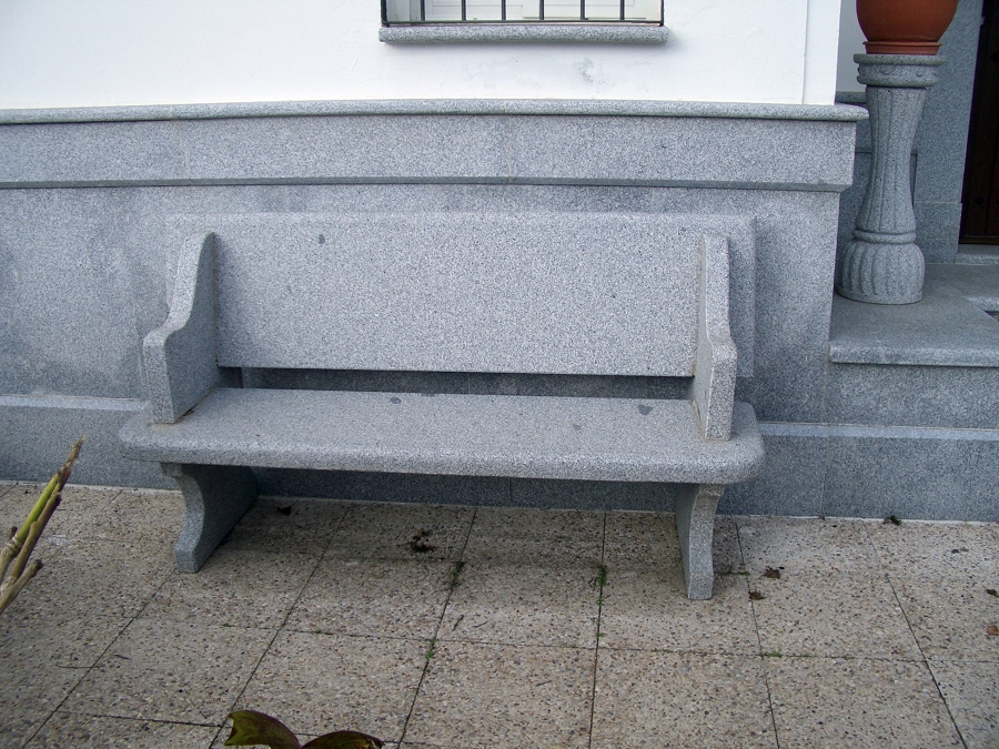Banco de granito 