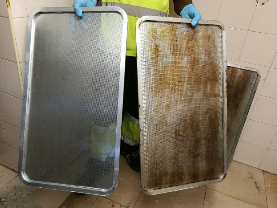 DESENGRASADO DE BANDEJAS