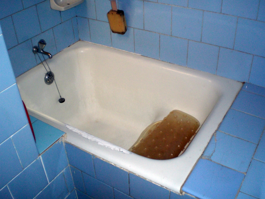 1. bañera antes de la instalación