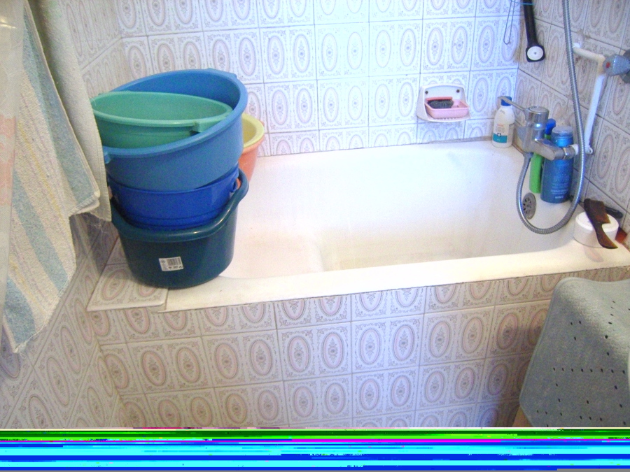 4. bañera antes de la instalación