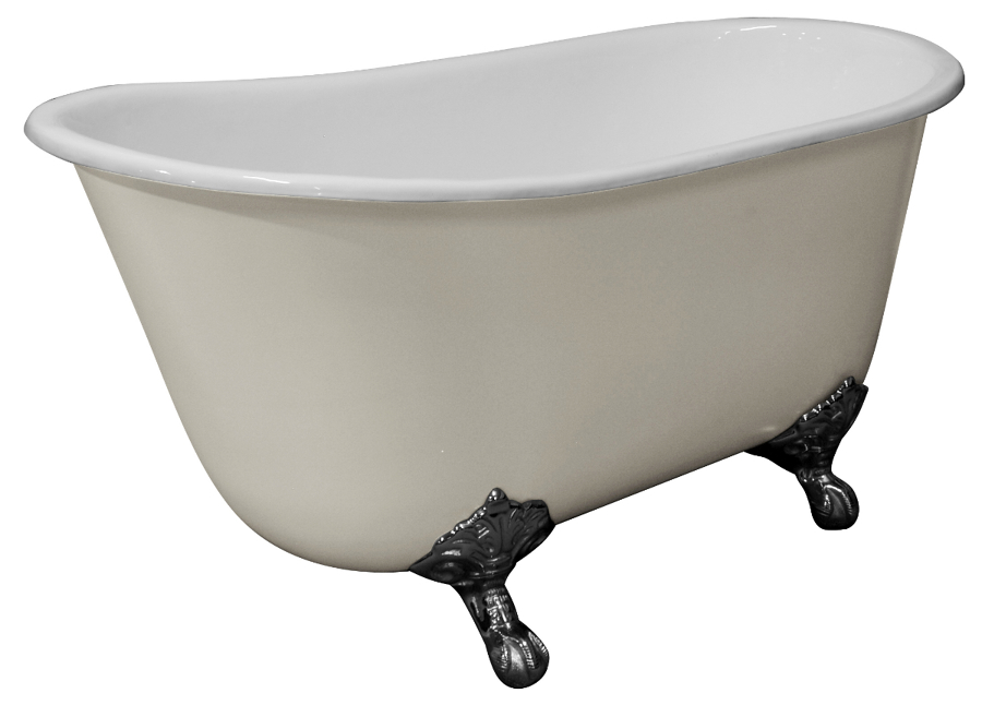 BAÑERA DE HIERRO FUNDIDO MODELO SINGLE  SLIPPER