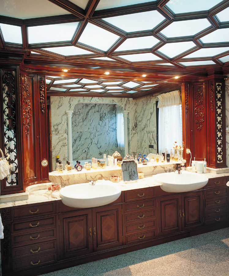 Baño clásico a medida