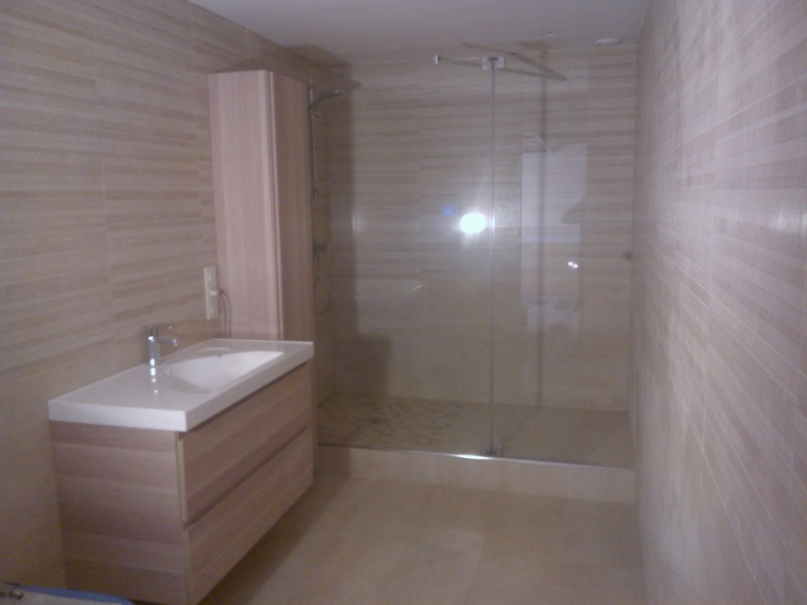 baño comfortable y practico.