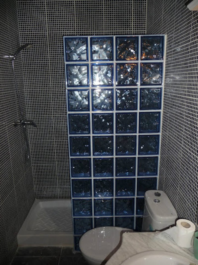 Baño con paves