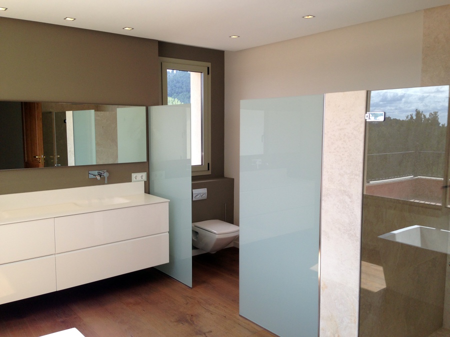 Baño de la villa de lujo 