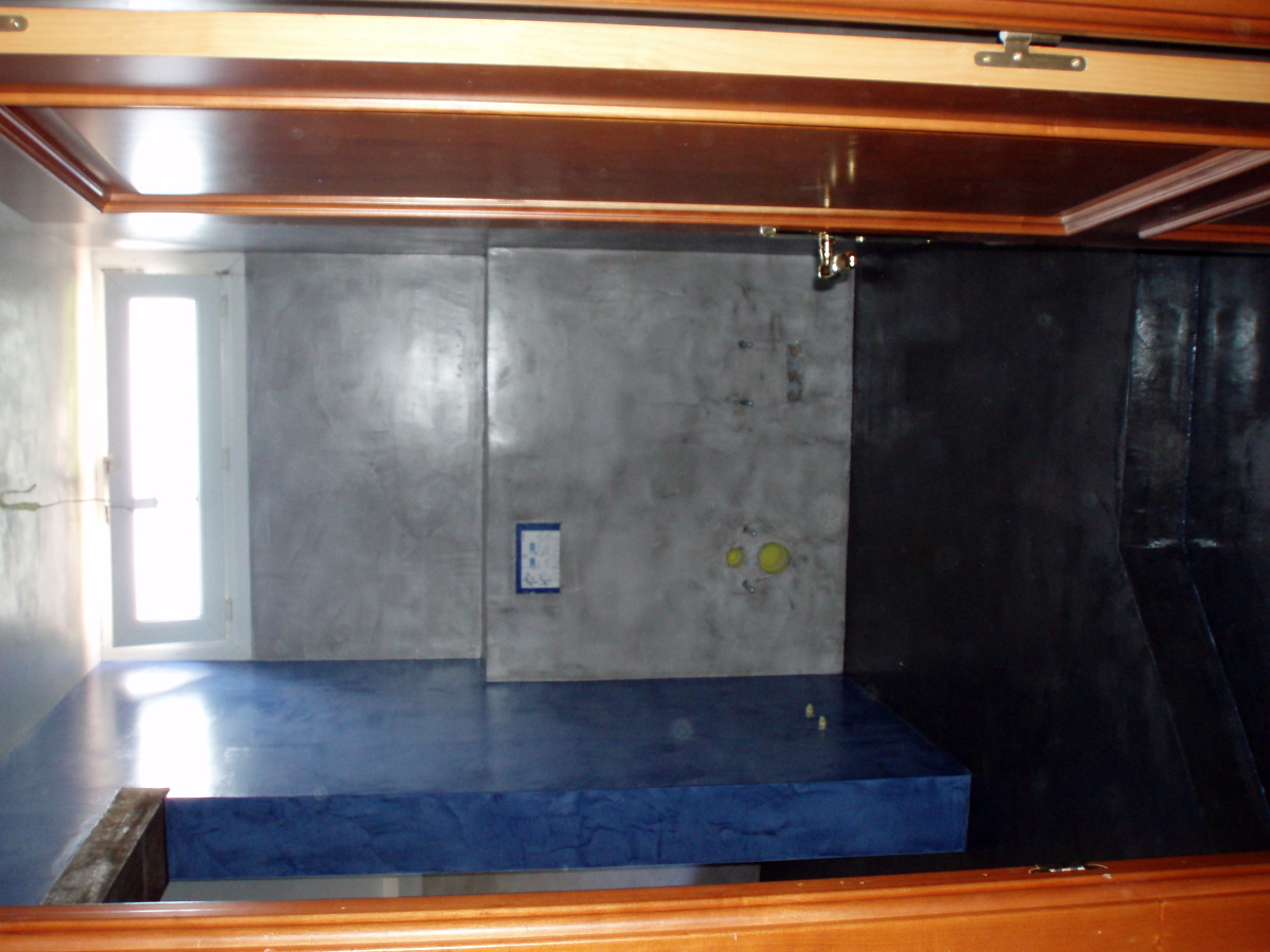baño de microcemento 