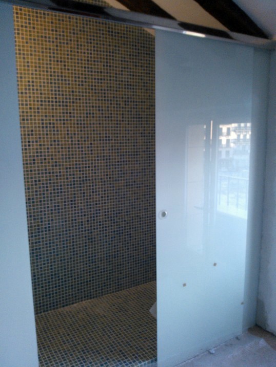 baño de un loft.