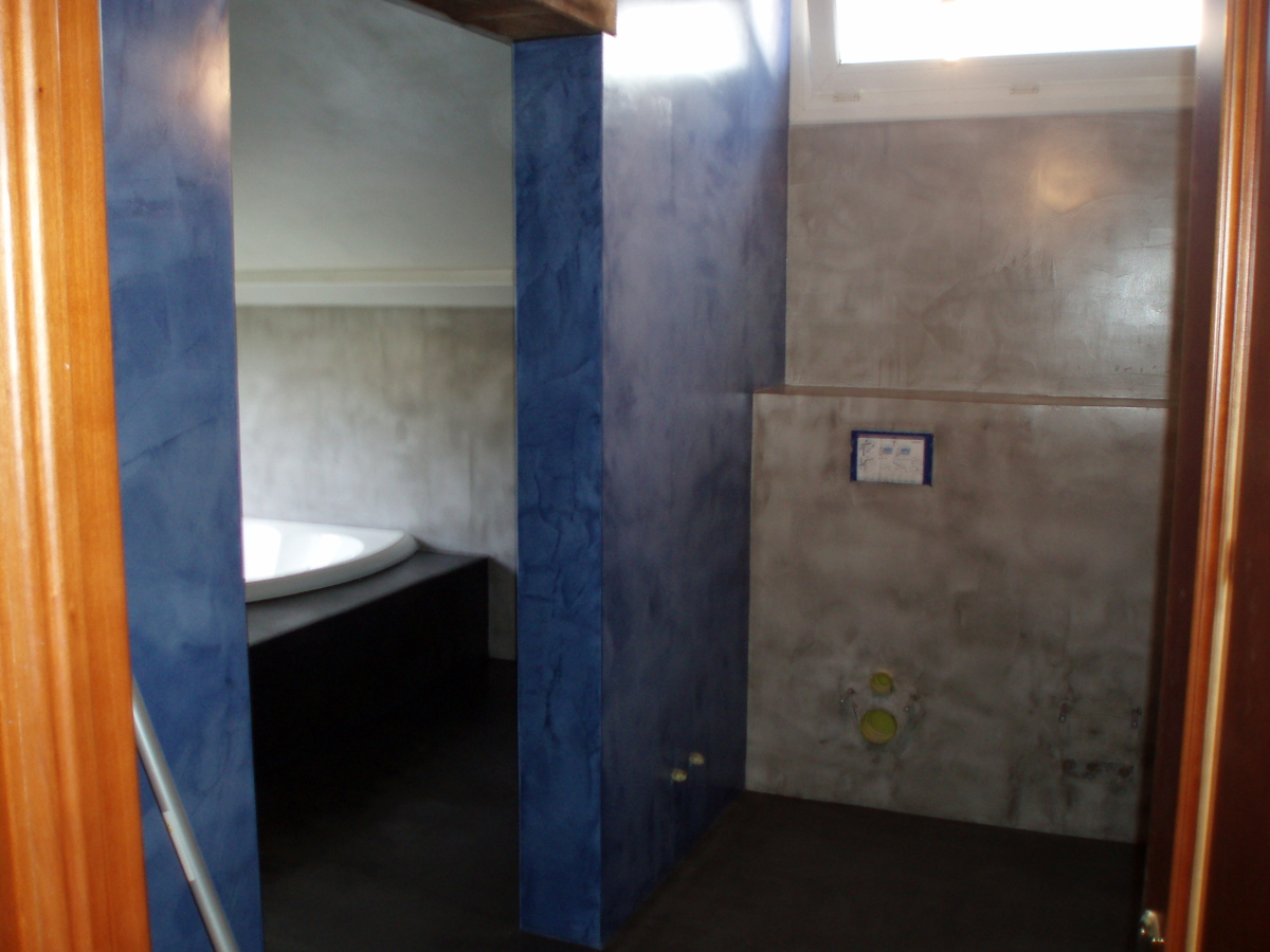 baño microcemento