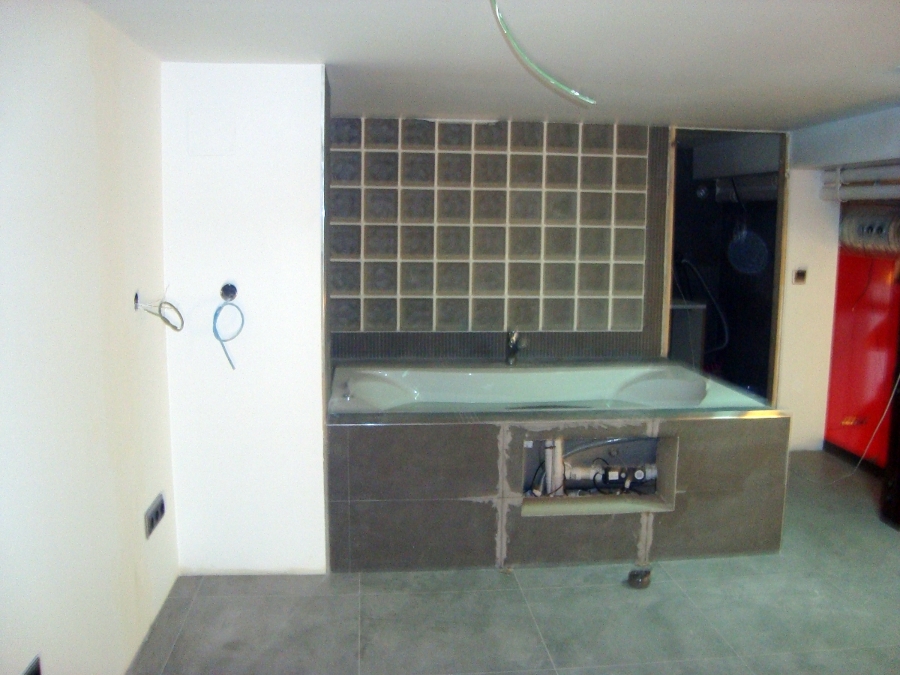 Baño Principal de Loft en Donoso