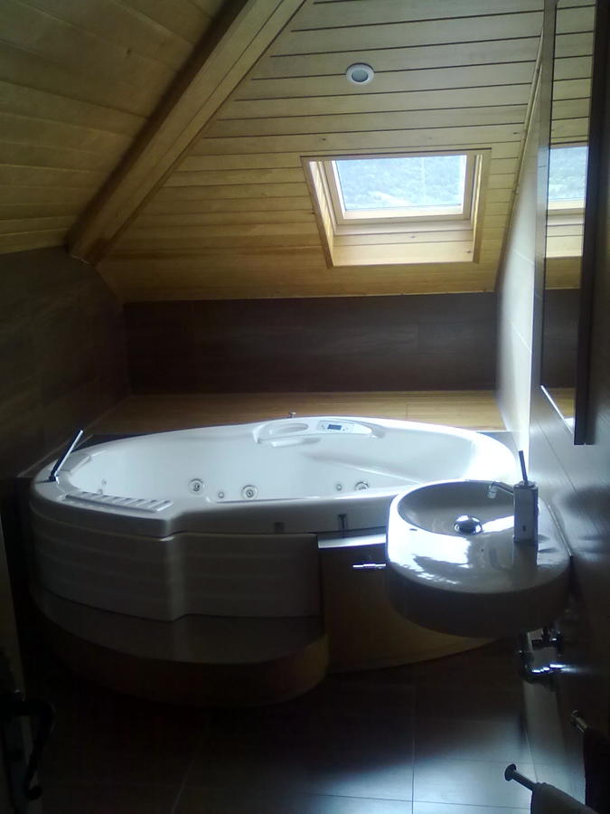 Baño realizado en Siresa (Huesca)