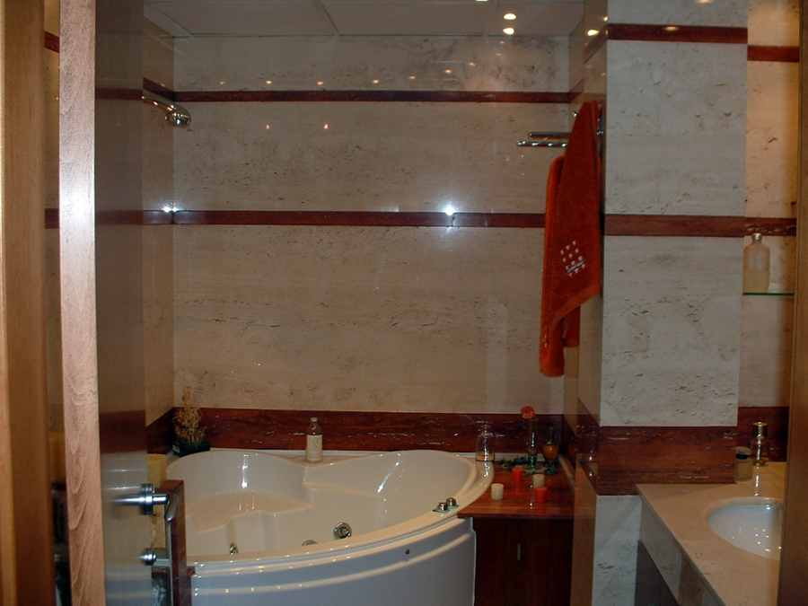 Baño Travertino