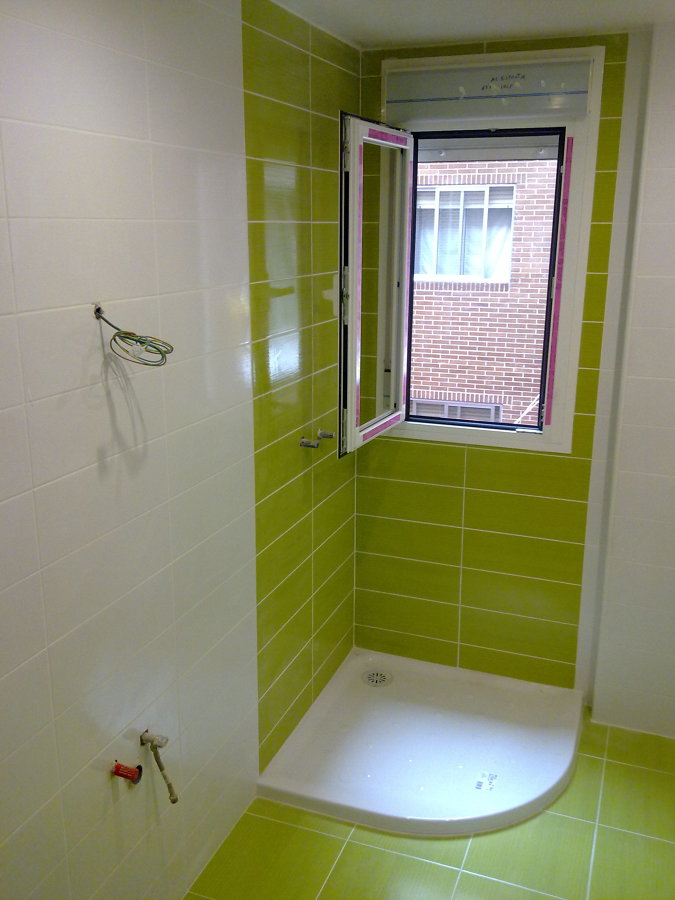 Baño verde