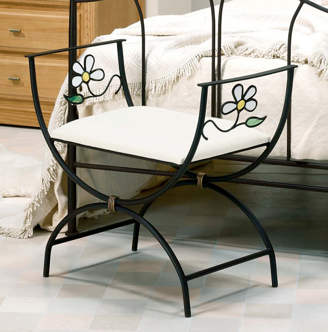 BANQUETA DE FORJA MOD. MALAGA