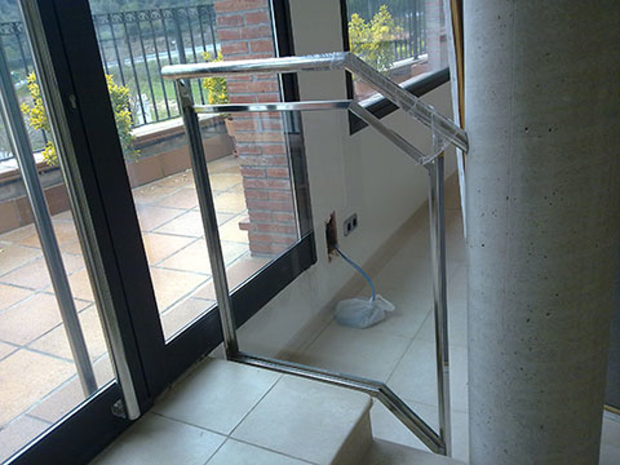 Barandilla de acero inoxidable