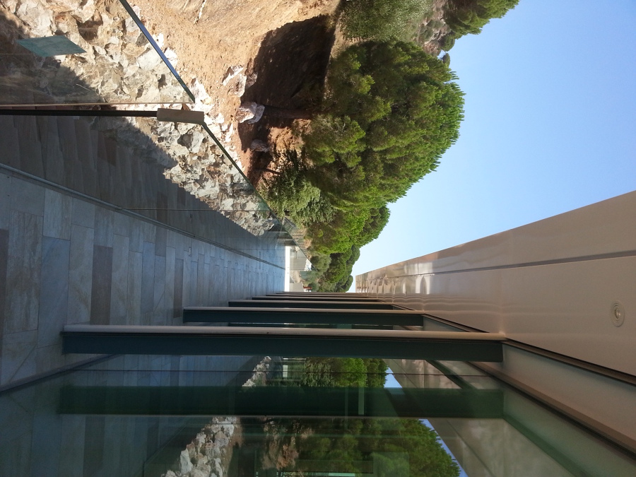 Baranda cristal 10+10 y muro cortina