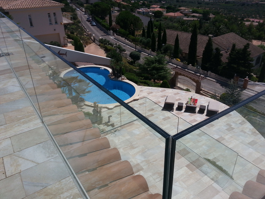 Baranda cristal 10 + 10 