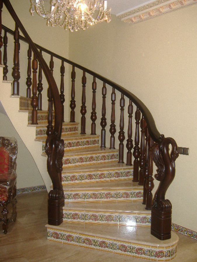 Baranda escalera