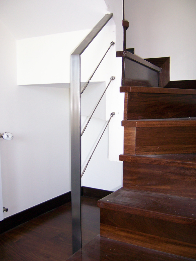 barandilla con tensores