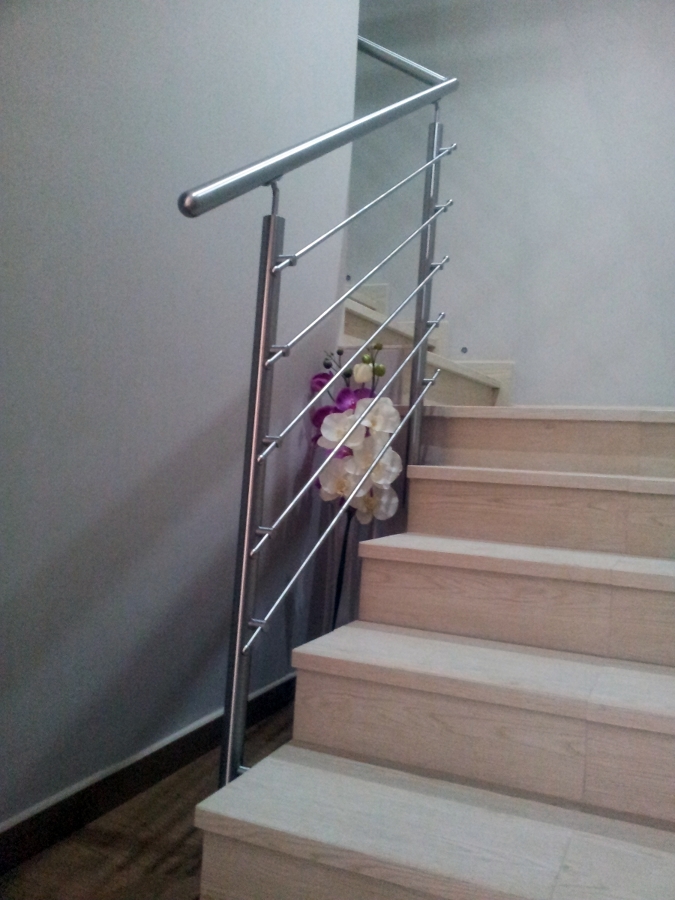 Barandilla de Acero inoxidable.