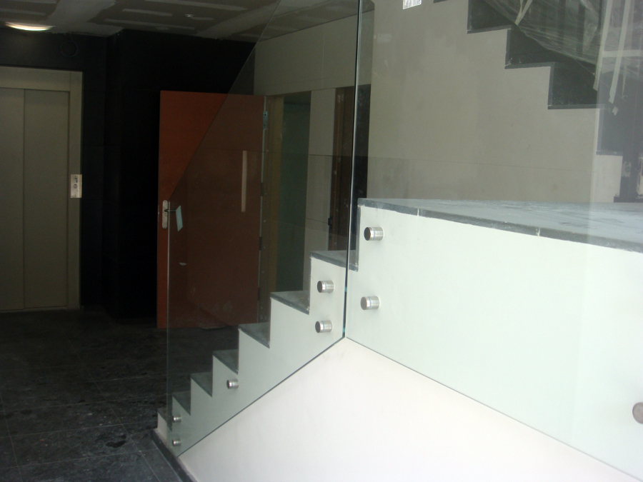 Barandilla de cristal 