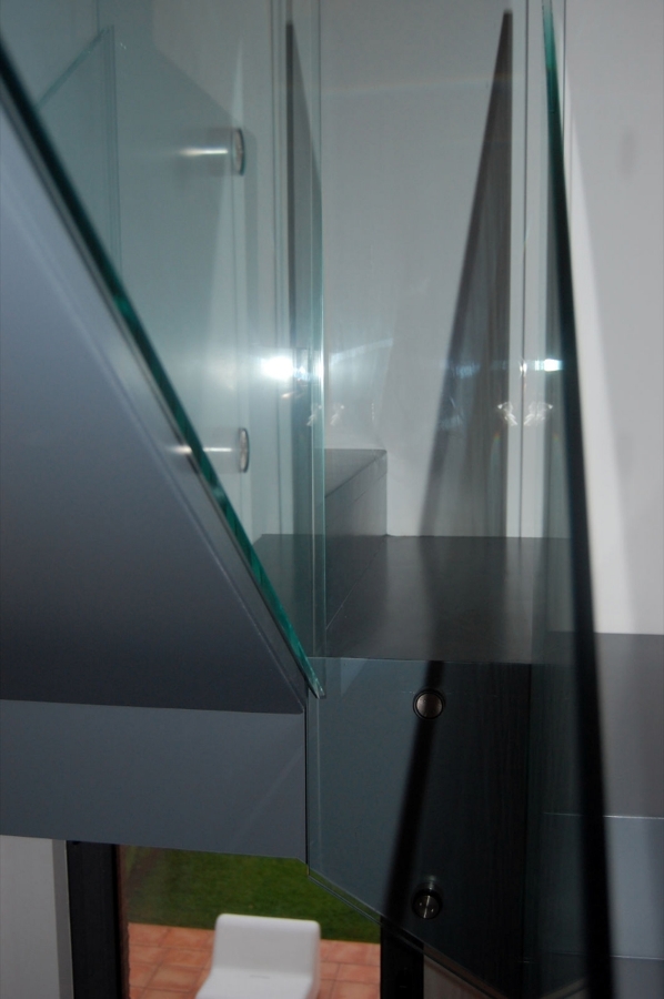 barandilla de cristal