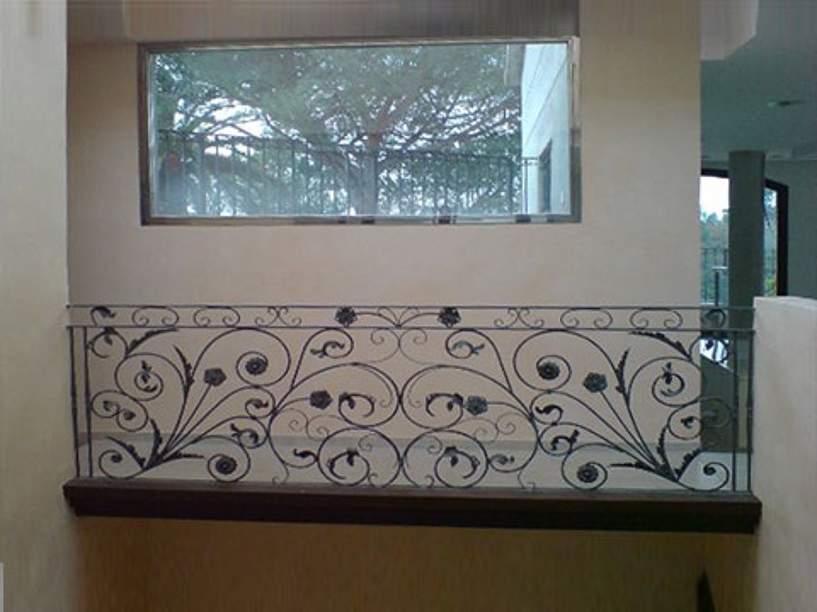 Barandilla de hierro