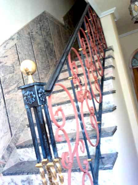 Barandilla de forja ref:9415