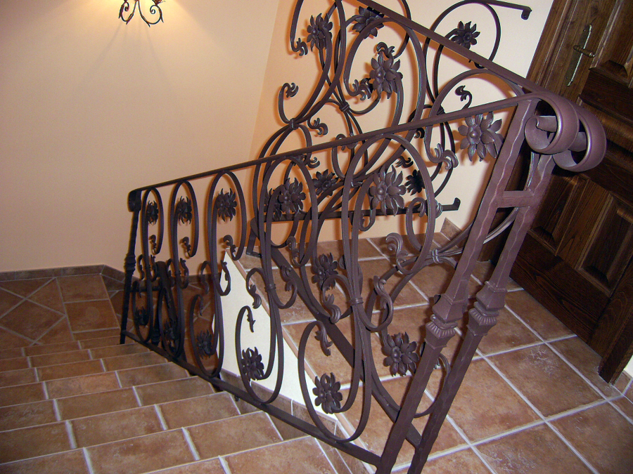 Barandilla de forja