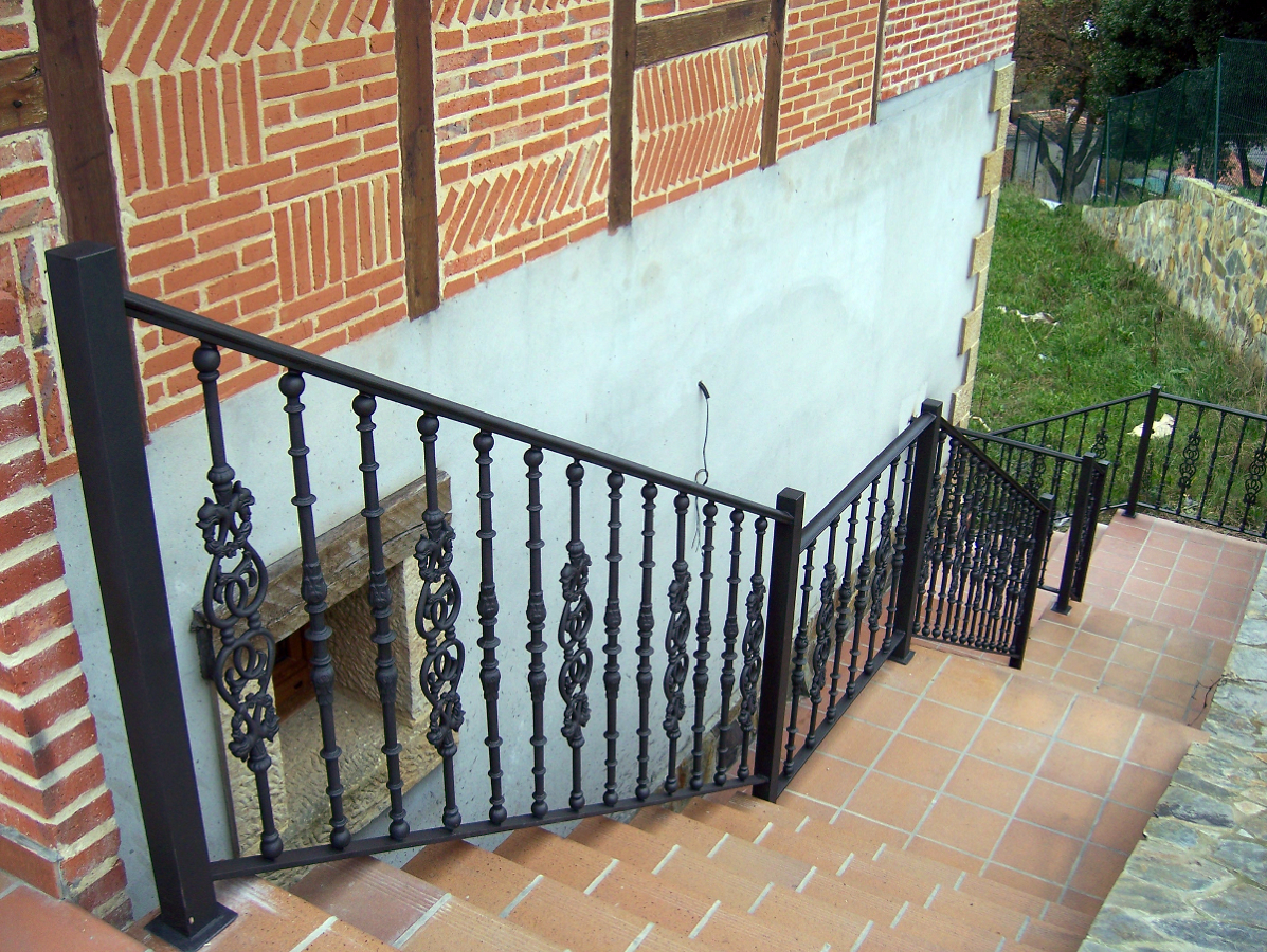 barandilla en hierro