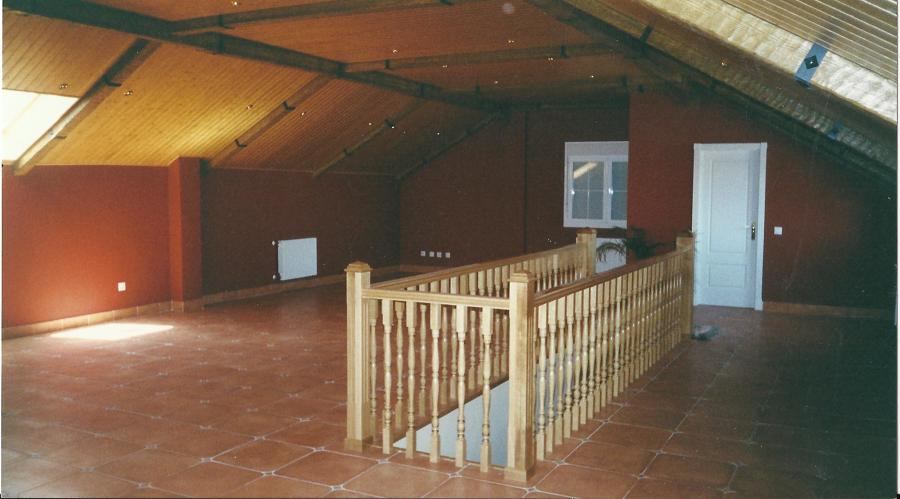 Barandilla escalera buhardilla