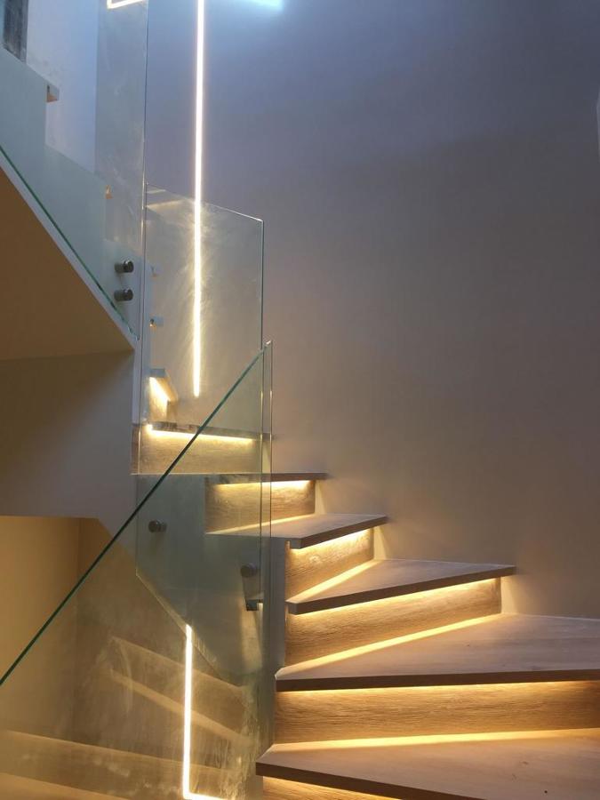 Escale cristal  con led