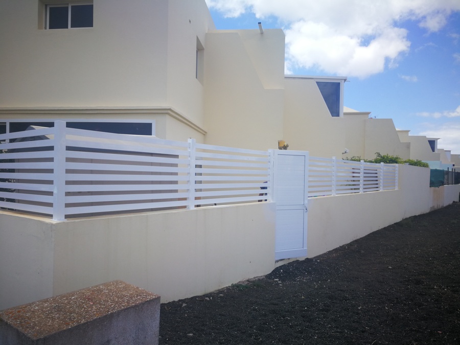 Barandillas en aluminio