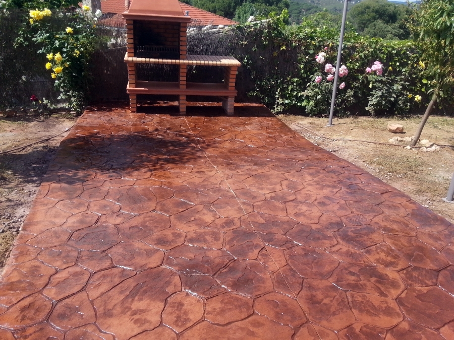 Barbacoa Y Hormigon Impreso.