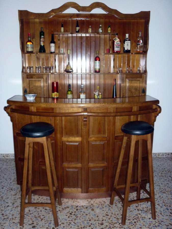 barra en pino 