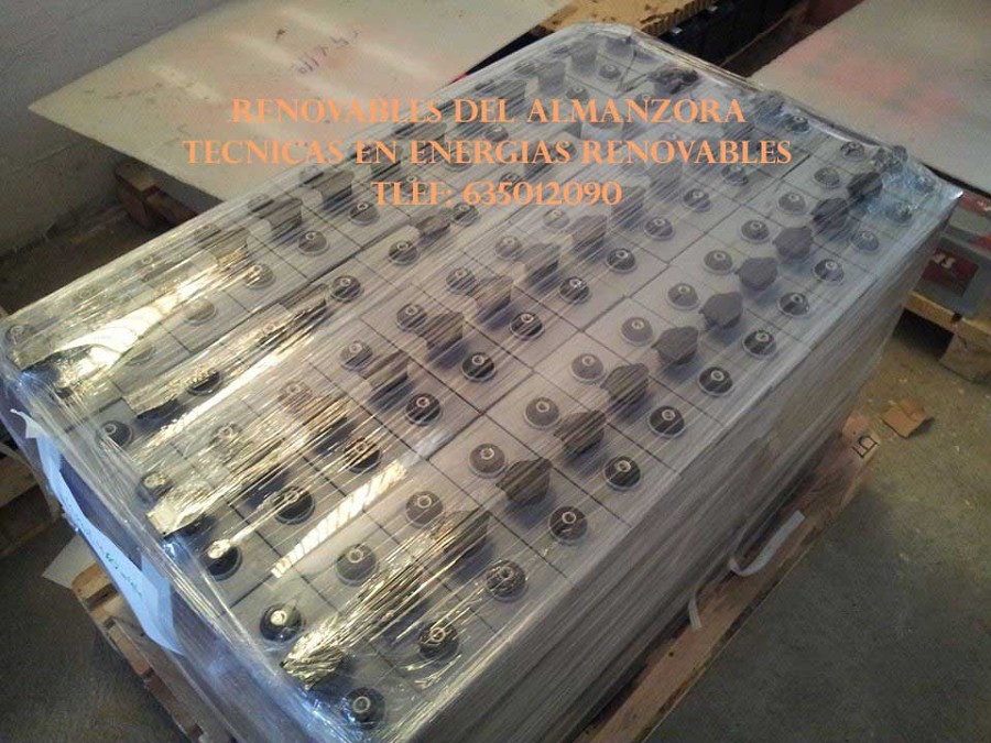 Baterías para energia solar fotovoltaica