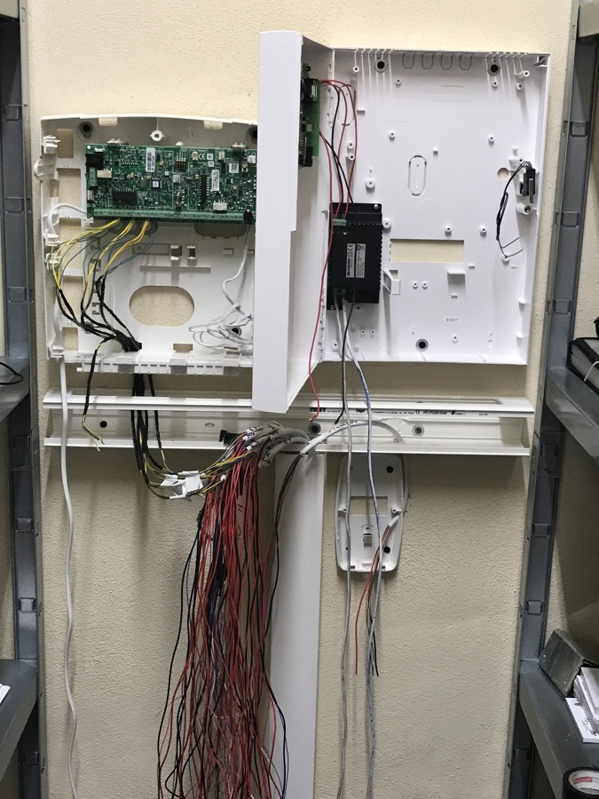 Central alarma perimetral