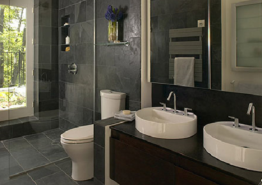 Reforma de baño en una casa