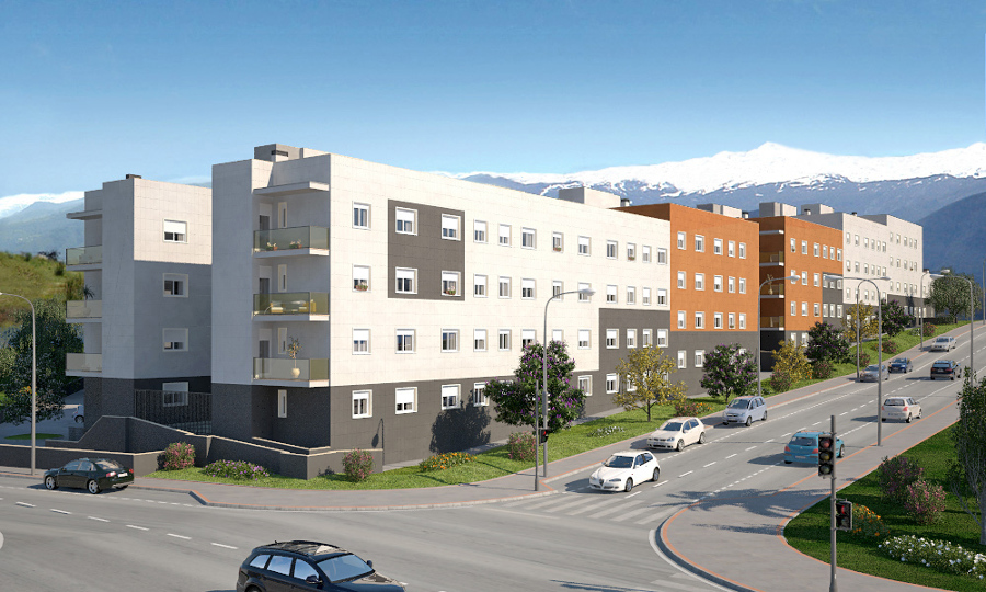 Bloque de viviendas plurifamiliares en Otura. Granada