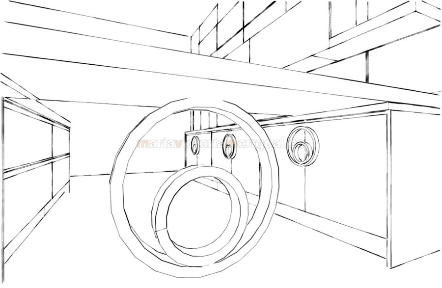 Boceto de pie de península