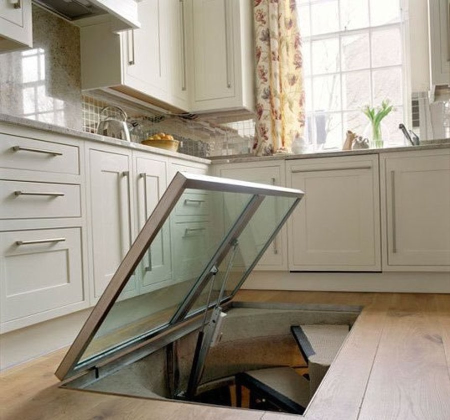 Bodega suelo de cocina