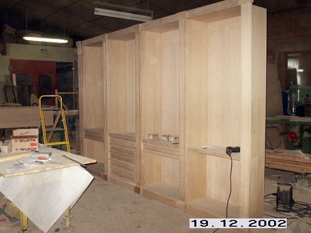 Boiserie amb fusta de roure 