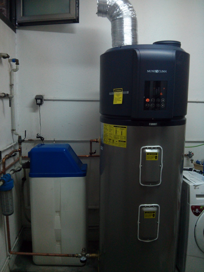 Bomba de calor para producción de agua caliente