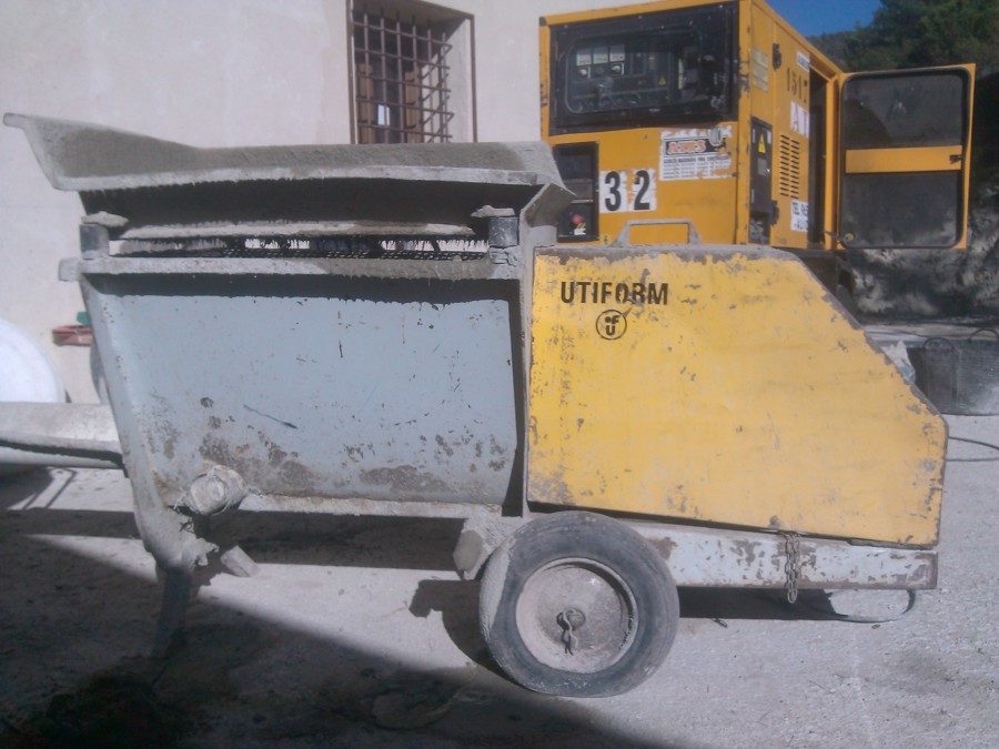 bombeo mortero autonivelante