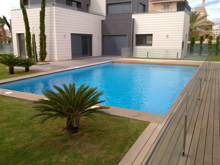 Piscina en residencia