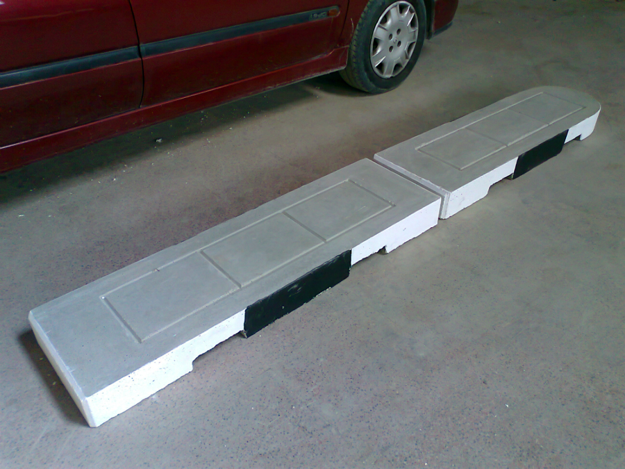 bordillo prefabricado aparcamiento 