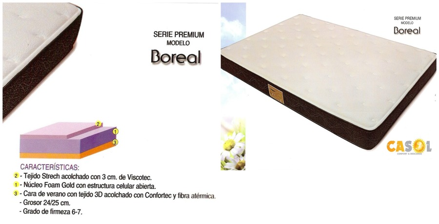 colchón Mod. Boreal