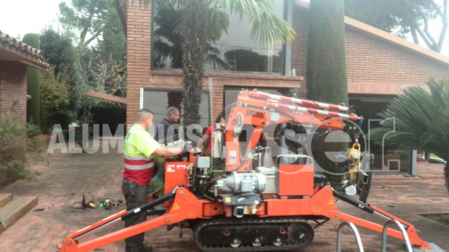 Brazo de Grúa Instaladora