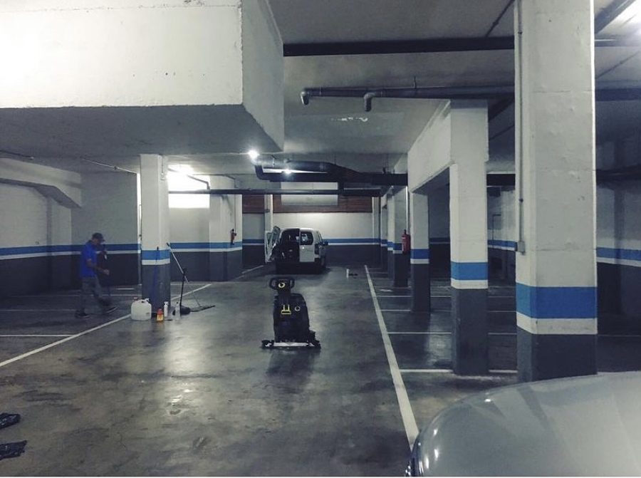 Limpieza de parking
