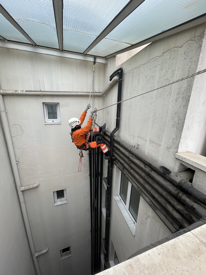 Lugares de difícil acceso y trabajo en altura