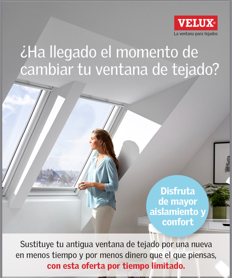 A LLEGADO EL MOMENTO DE CAMBIAR TU VENTANA DE TEJADO?